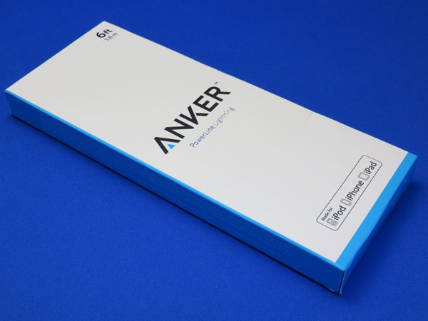 Anker PowerLine ライトニングUSBケーブル 1.8m ホワイト
