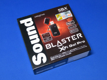 Creative Sound Blaster X-Fi Go! Pro r2を購入する！