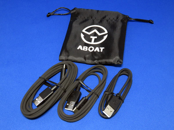 【レビュー記事】ABOAT USB Type-Cケーブル 3本セット