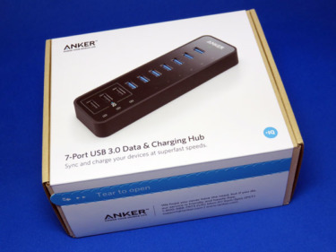Anker 7+3ポート USB3.0 データハブに買い換える！