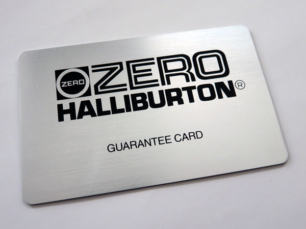 ZERO HALLIBURTON Slim Line Collection SE3-GM