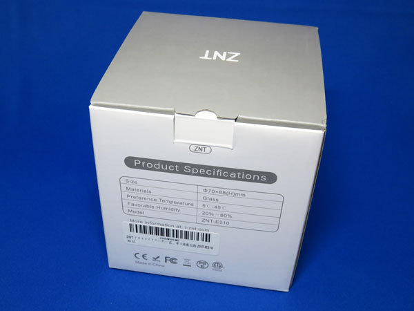 【レビュー記事】ZNT 送風式アロマディフューザー ZNT-E210