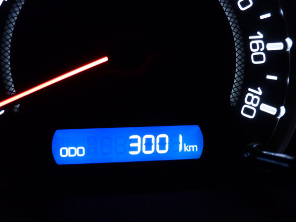 愛車トヨタノア80系の走行距離が3,000kmになりました！
